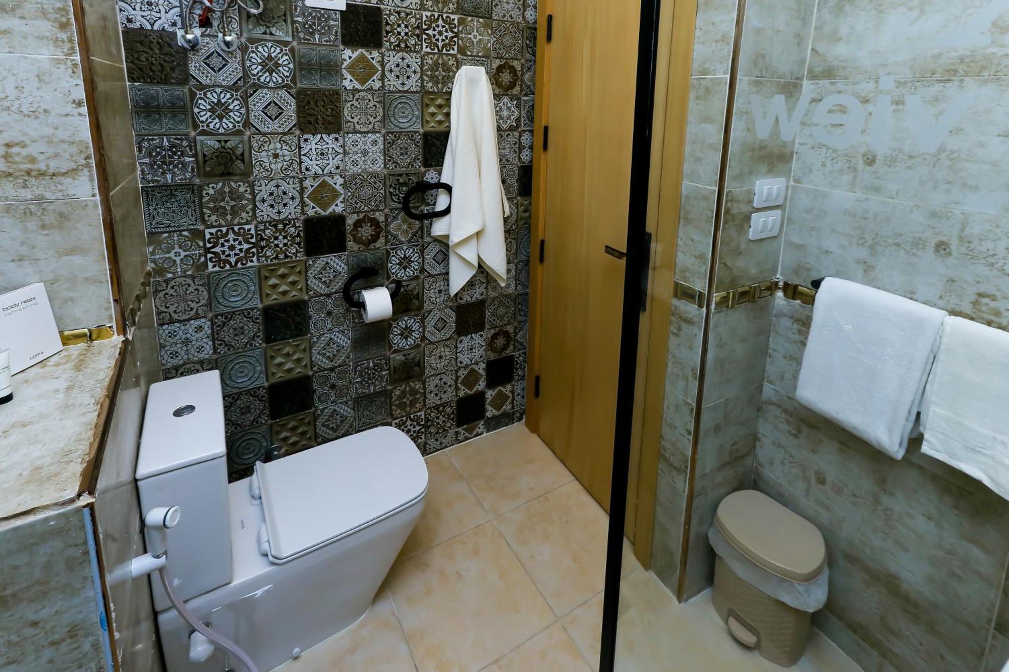 Rizk Pyramids View Hotel Kafrat al Jabal Bagian luar foto